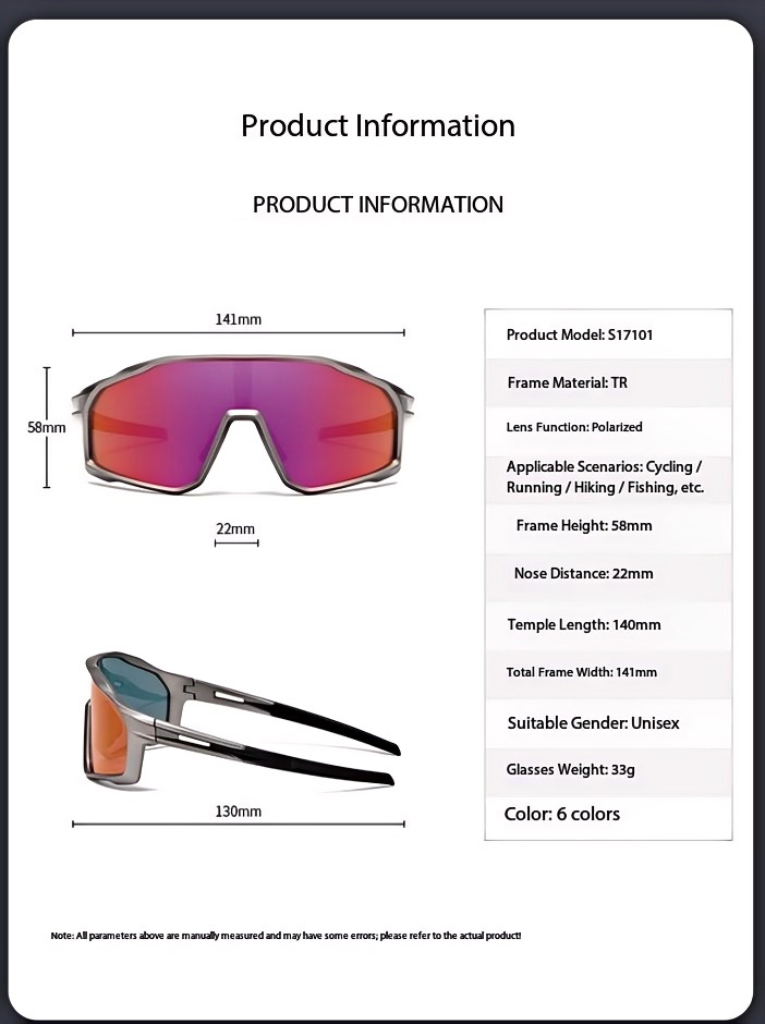 Hot selling matched with myopia double frame polarized sports glasses fashionable mountaineering cycling sports sun protection sunglasses outdoor anti-ultraviolet sports sunglasses